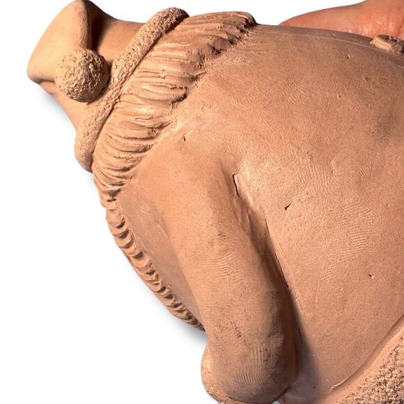 1990 Jim Shore Unfinished Roly Poly Santa Claus Christmas HTF To Paint Folk Art - Picture 12 of 14